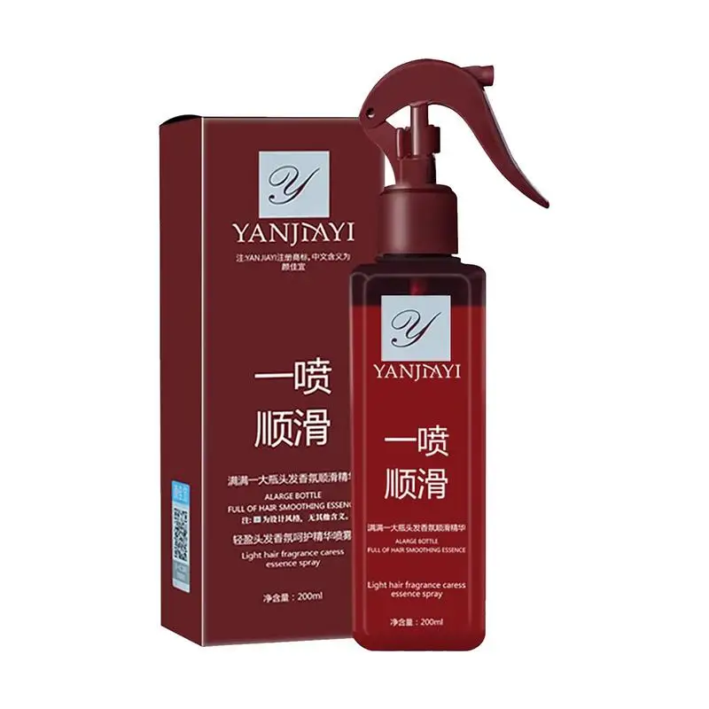 

Женский кондиционер для волос, 200 мл, спрей с эссенцией для гладкого ухода за волосами, легко впитывает Кондиционер для волос, питает миниатюру и