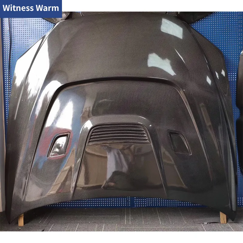 Углеродное волокно/неокрашенное/коное автомобильное крышка капота двигателя