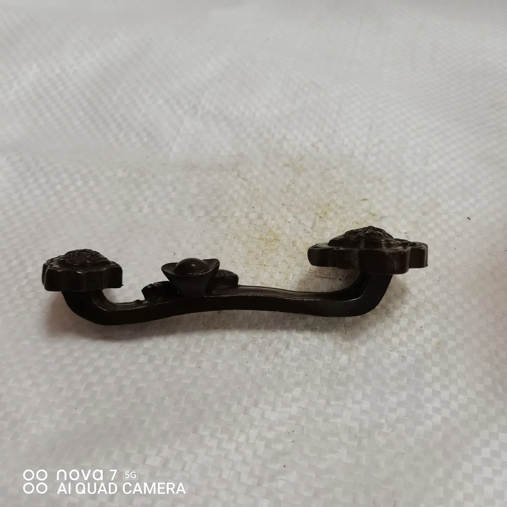 

Китай, античное покрытие, латунь, бронза, фэншуй Yuanbao Ruyi, металлические поделки, украшения для стола