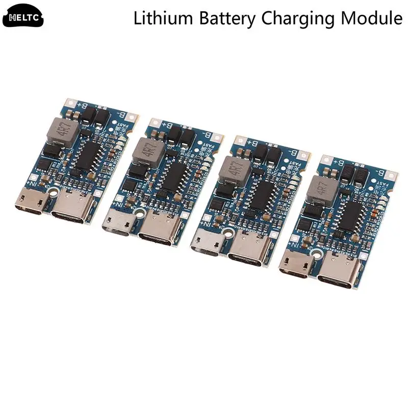 

Type-C USB 2S 3S 4S 5S BMS 4.5V-15V 18W 2A Lithium Battery Charging Module Support QC Fast Charge With Temperature Protection