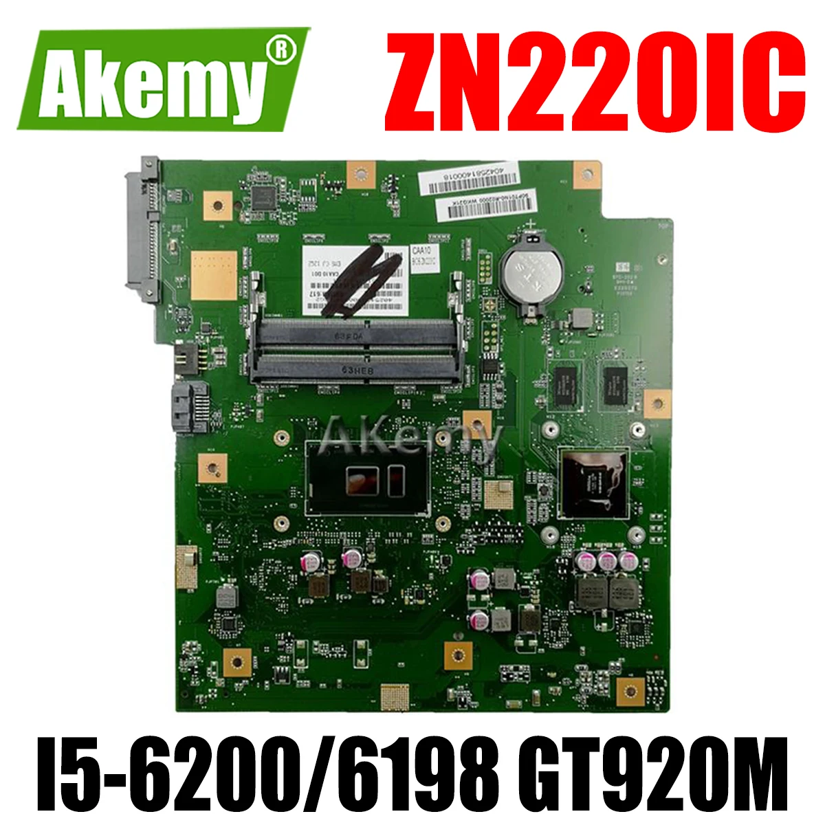 ZN220IC материнская плата для ноутбука/6198CPU