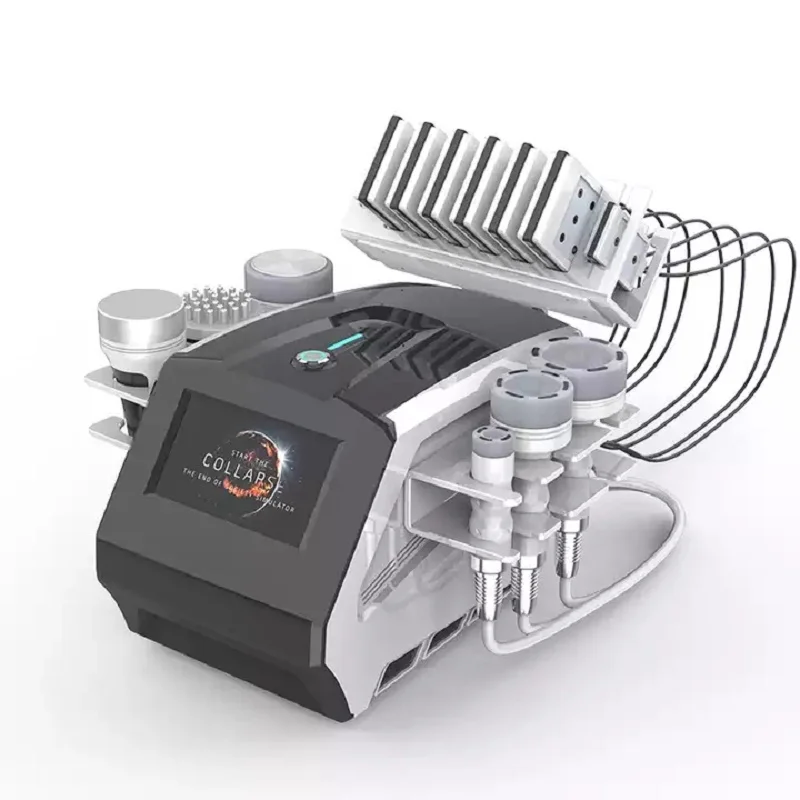

New ultrasonic portable vacuum therapy 80k cavitation rf machine body slimming cavitation and radio frequency