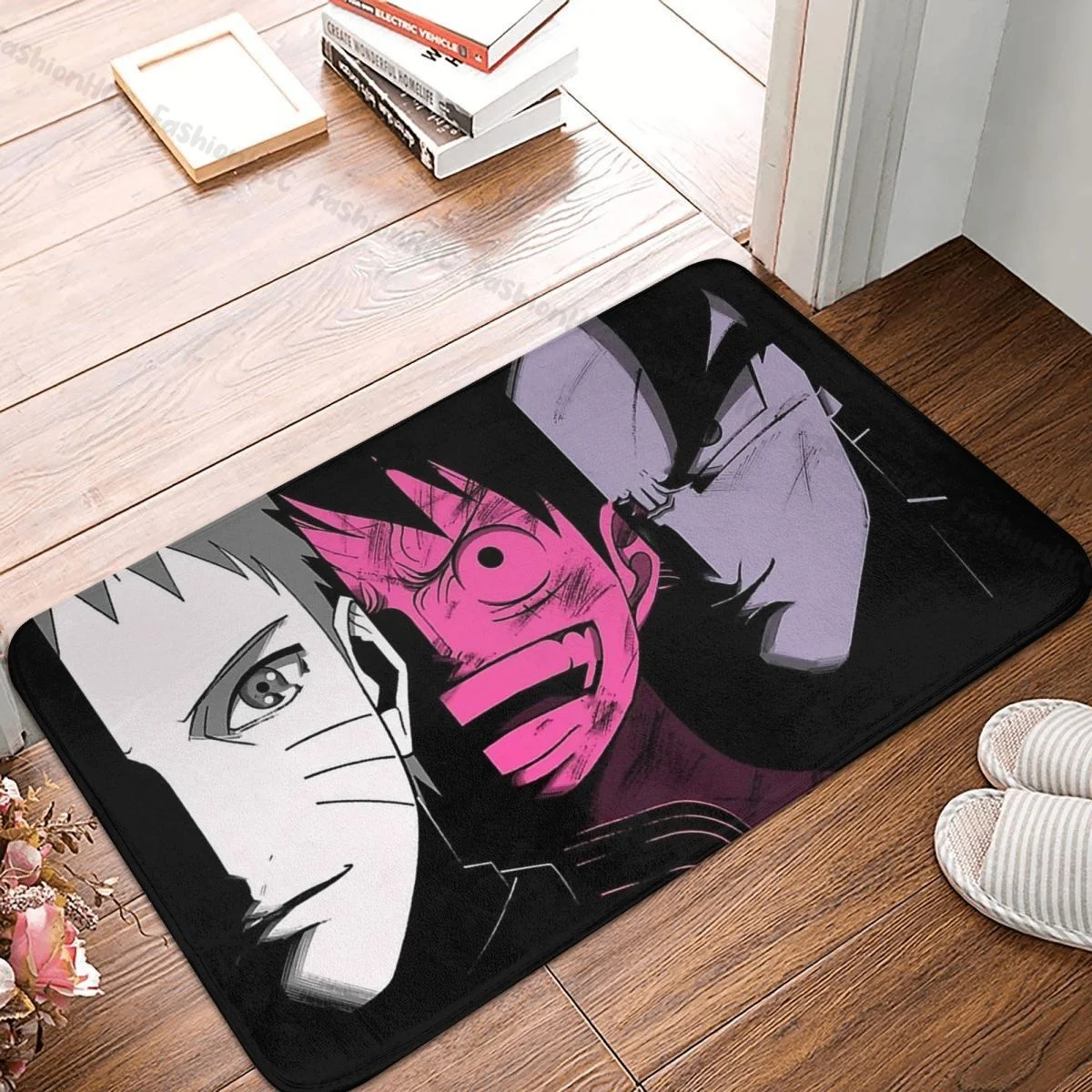 

One Piece Bath Mat Monkey D. Luffy Dragonballsuper Doormat Kitchen Carpet Entrance Door Rug Home Decor