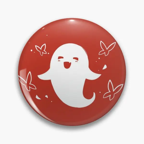 

Мягкая булавка Hu Tao Is Ghost, Металлическая Булавка для шляпы, брошь для влюбленных, забавная булавка для одежды, булавка для лацкана, мультяшный...