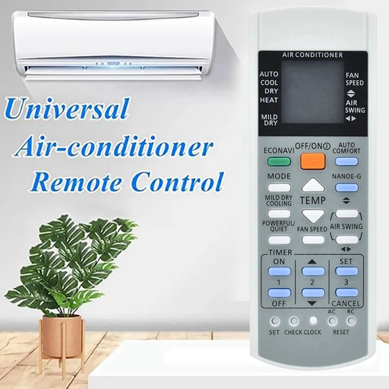 Пульт дистанционного управления A75C3300 для Panasonic A75C3208 A75C3706 A75C3708 KTSX5J A75C3167 A75C3607, пульт дистанционного управления для кондиционера