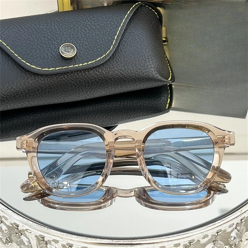 Круглые женские солнцезащитные очки Lemtosh DAHVEN ацетатные ретро мужские высокого