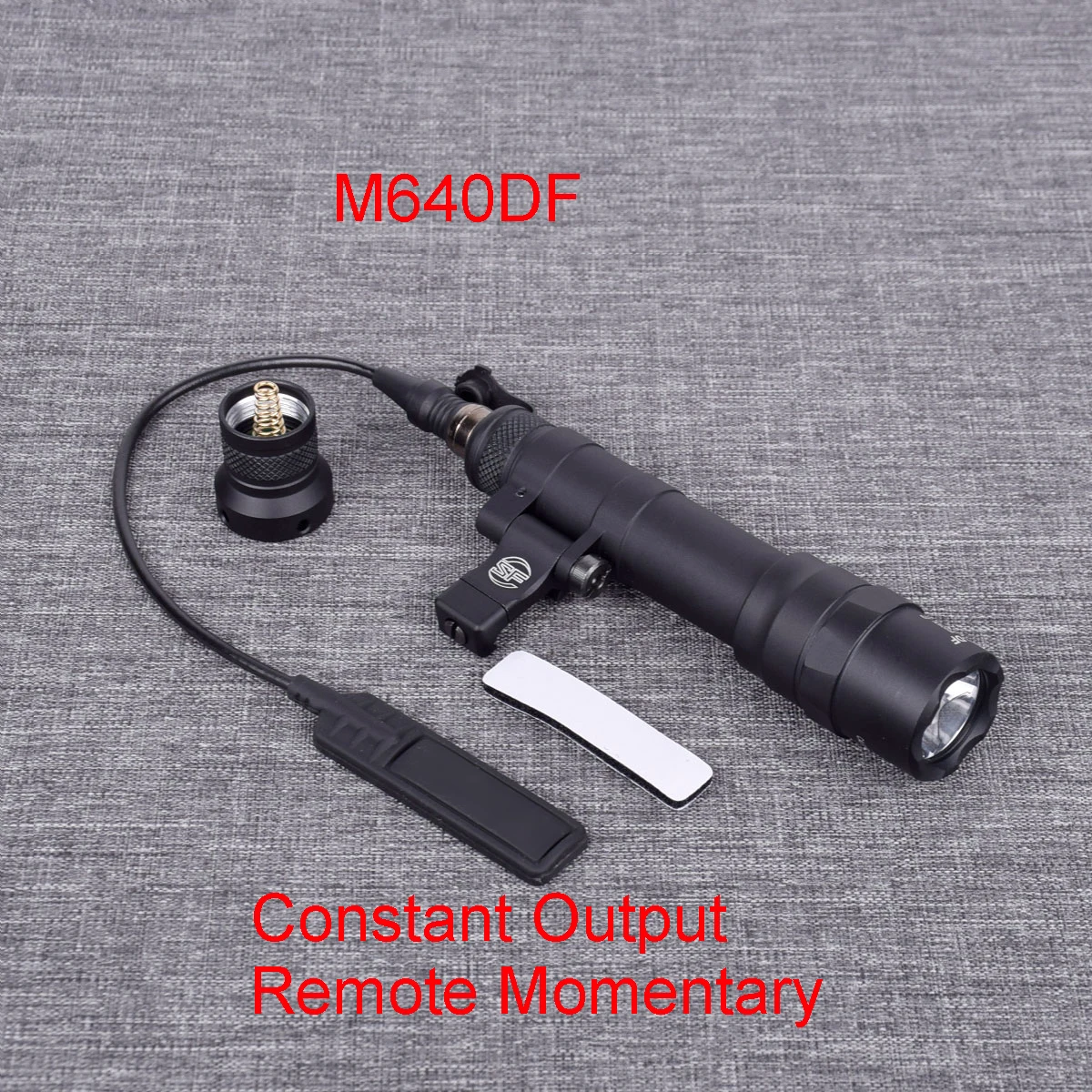 

Tactical SF M640DF Weapon Gun Light Constant Remote Tape Tail Switch With Adjustable Offset Mount For Airsoft Rifle AR15 M16