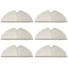 6 шт. тряпки для швабры аксессуары для Xiaomi Roborock S5 Max S6 Pure S6 MaxV S5 S51 S50 S55 E25 E35 Запчасти для пылесоса