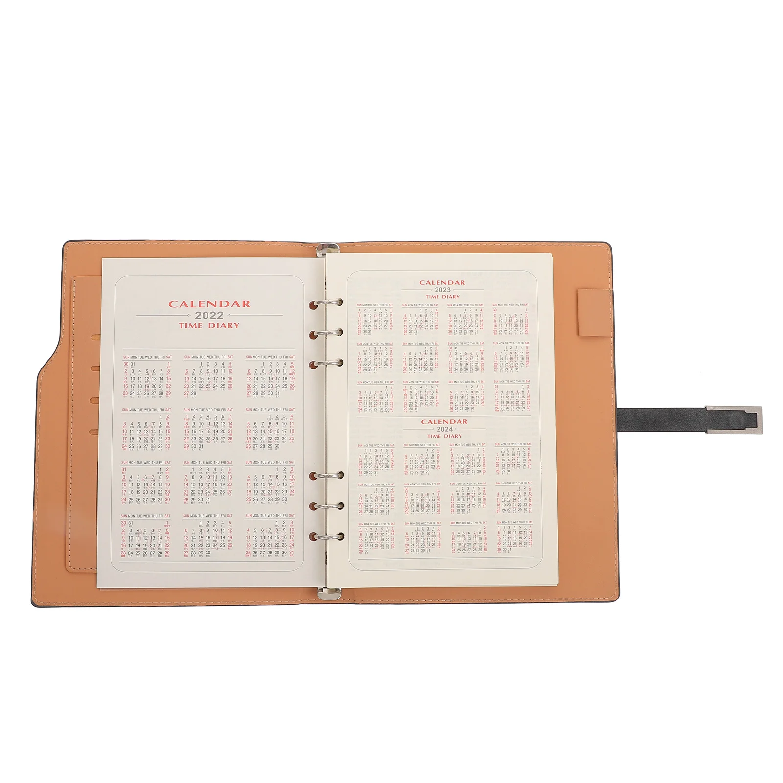 

Notepad Book Agenda Blank Schedule Notebook Portable Empty Travel Handbook Multi Bulk Journals Office Diary Students