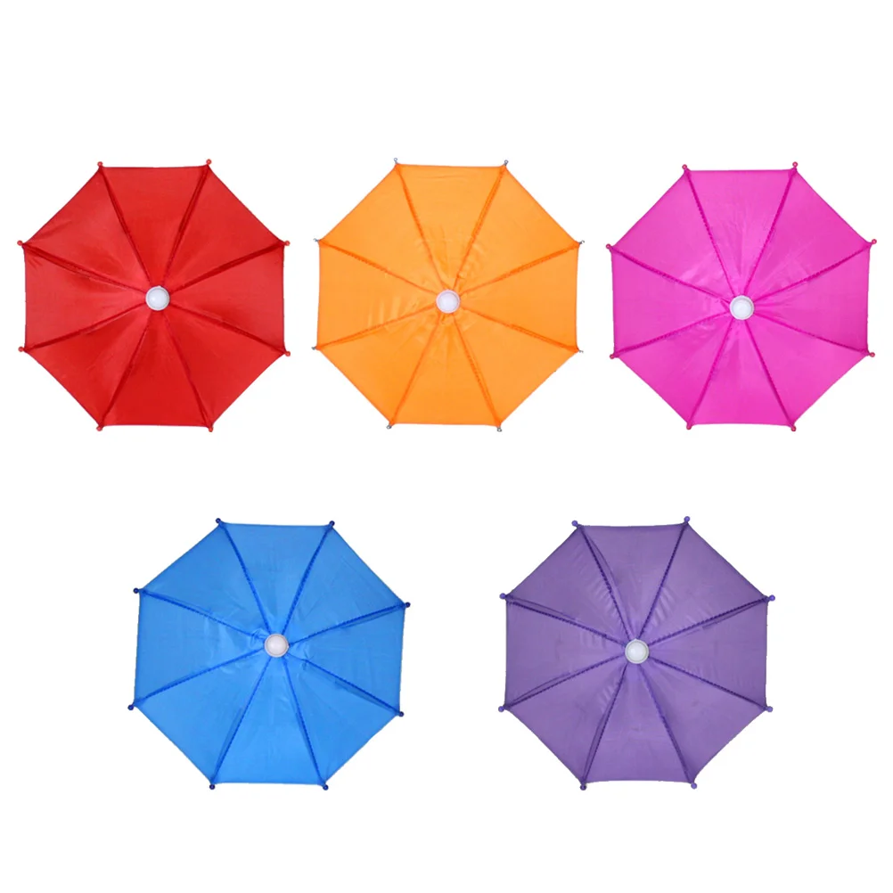 

Umbrella Mini Toy Kids Toys Decor Miniature Tiny Props Umbrellas Model Cute Kid Parasol Rainy Accessories Hanging Paper Ornament