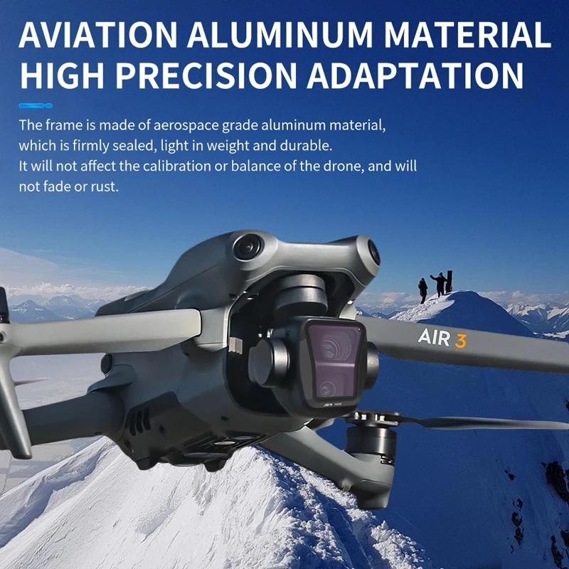 Фото Фильтр для объектива для дрона DJI Air 3, комплект фильтров UV CPL ND 8 16 32 64 Ночной ND8PL ND16PL ND32PL ND64PL Набор широкоугольных защитных линз Star №3