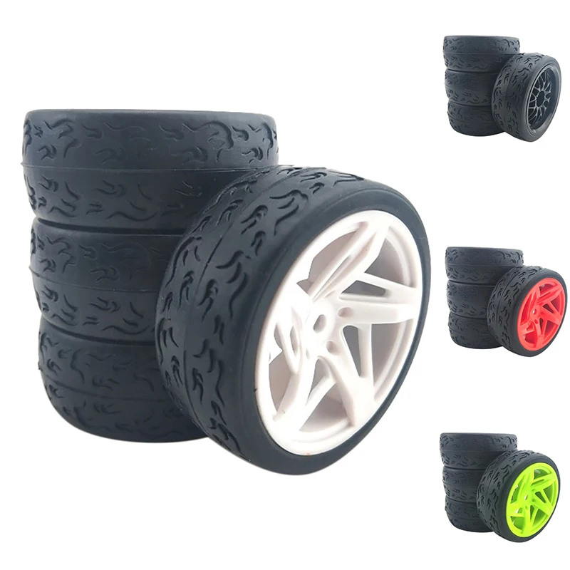 

4 шт. для радиоуправляемых автомобильных шин 1/10 Ступица колеса 12 мм для 1:10 HSP Радиоуправляемый на дороге ралли автомобиль плоский бег грузов...