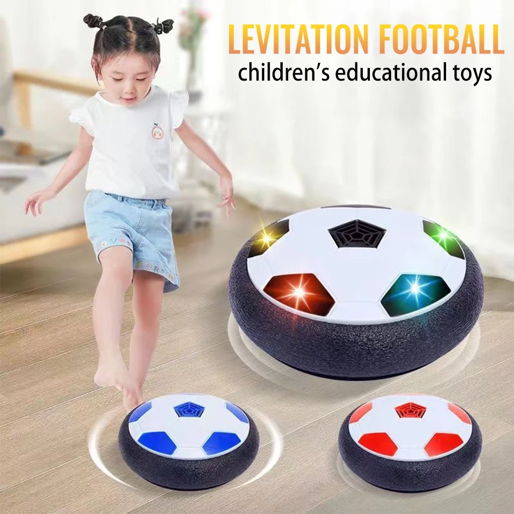 

Hover Soccer Ball Toy Flashing LED Light Educational Suspended Football Park Yard Lawn Sports Birthday for Boys Girls