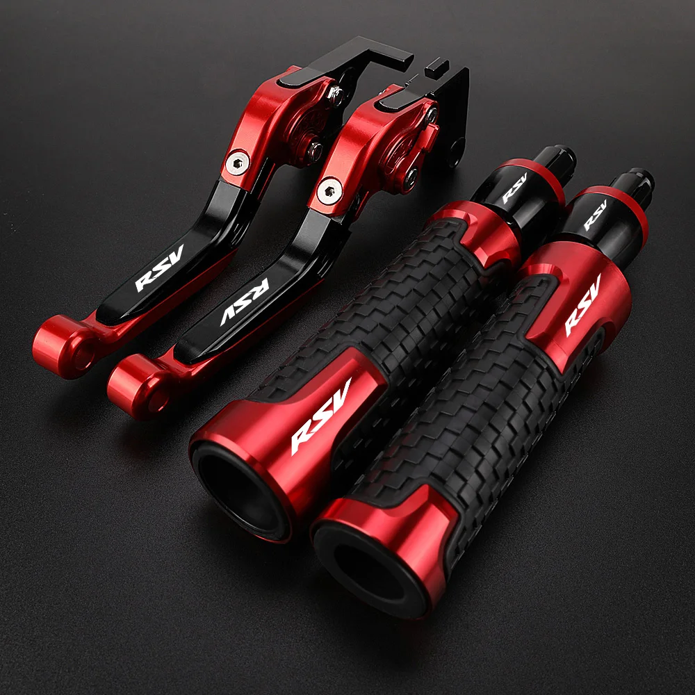 Фото Для Aprilia RSV MILLE 1999 2000 2001 2002 2003 99-03 1000 ручки руля аксессуары для мотоциклов тормозной рычаг сцепления №4
