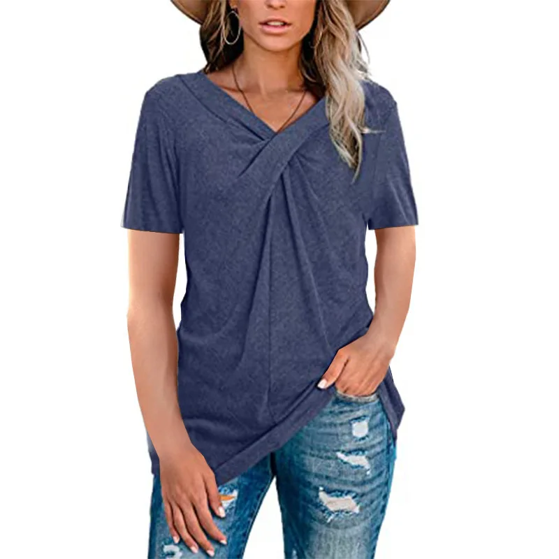 

2022 spring and autumn high quality women's T-shirt short sleeve
