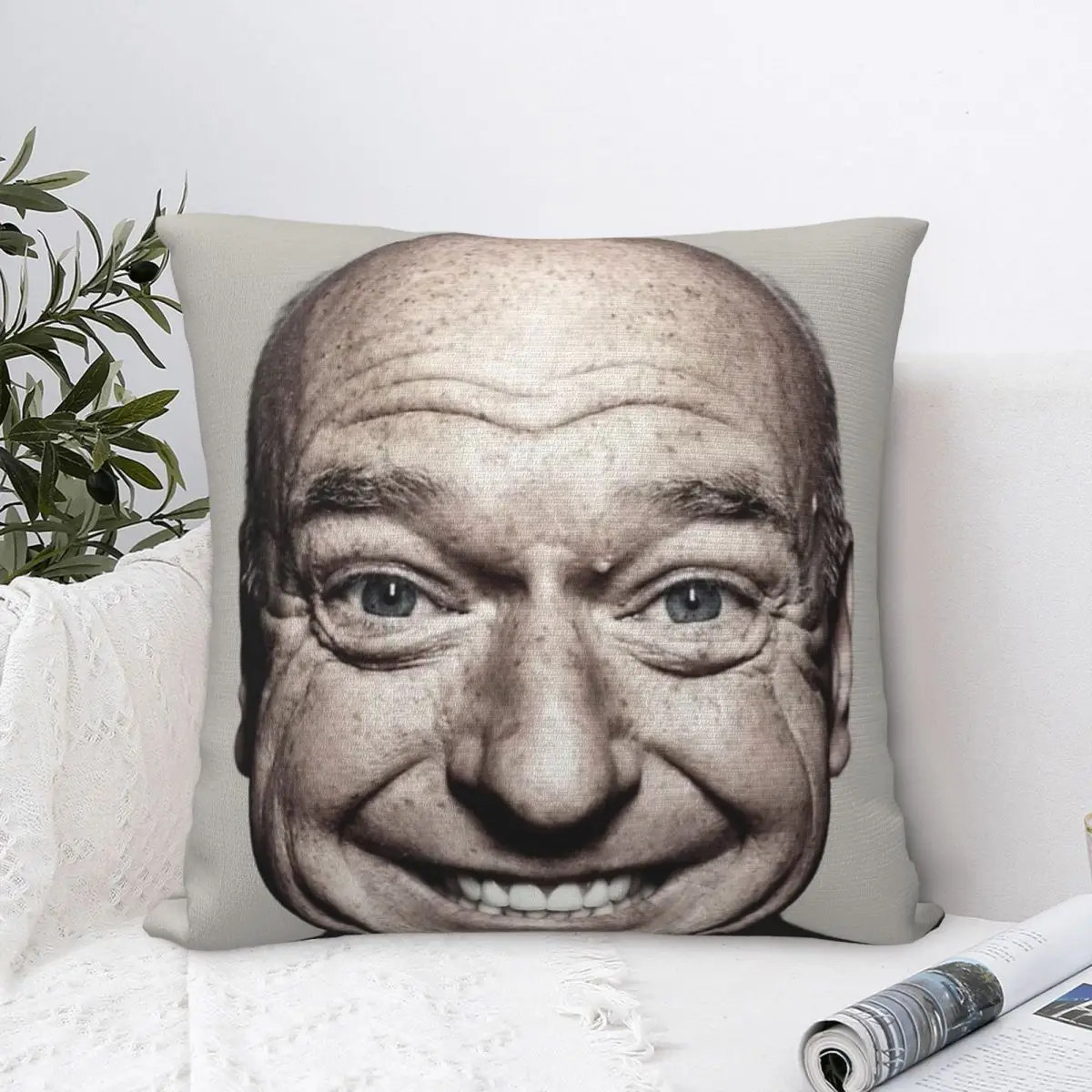 Хэнк шрэдер Дин Норрис подушка с счастливым лицом чехол Винтажный для дивана на