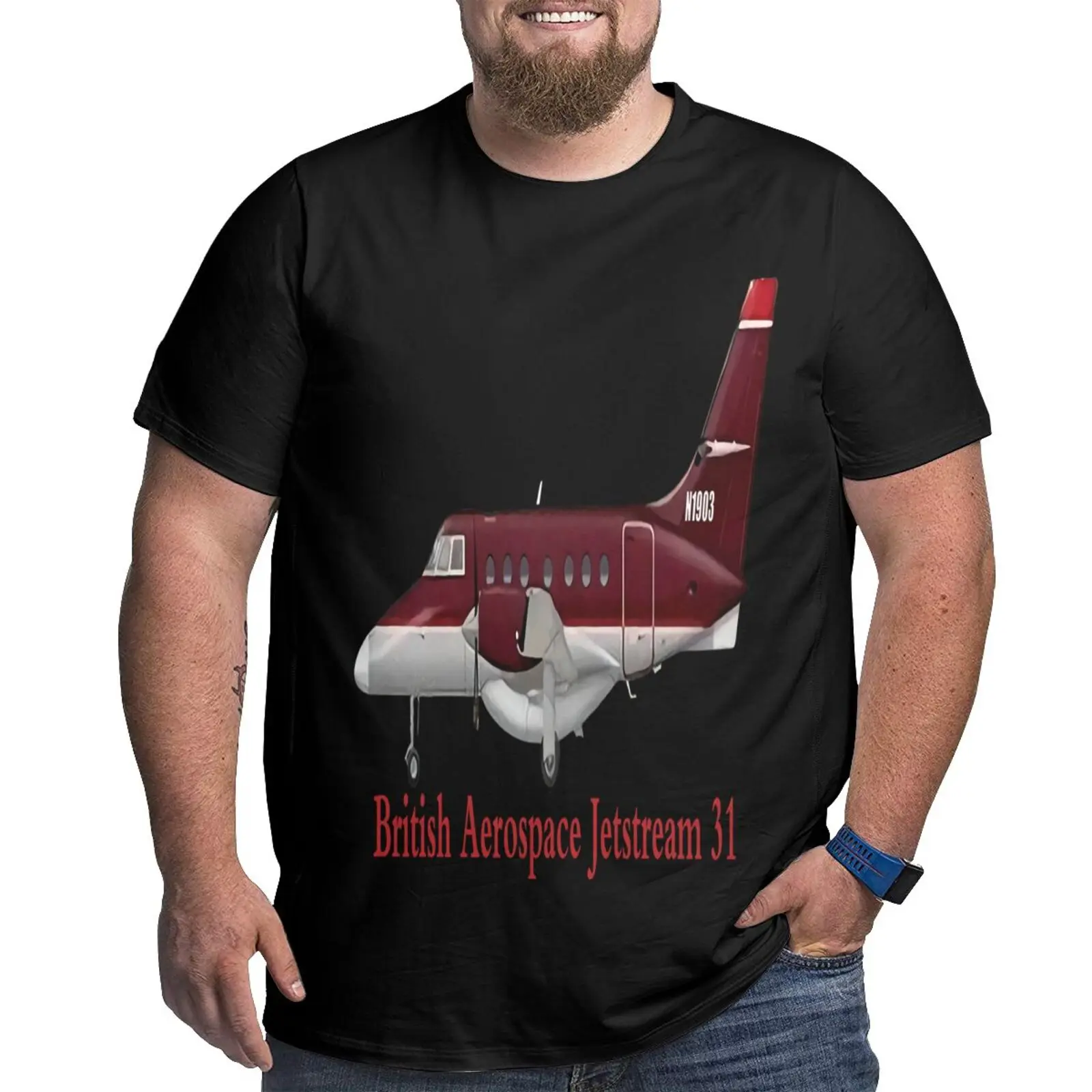 

Футболка мужская с принтом джетстрим, британская Аэрокосмическая одежда с вашими футболками, топ в стиле аниме, одежда в эстетике