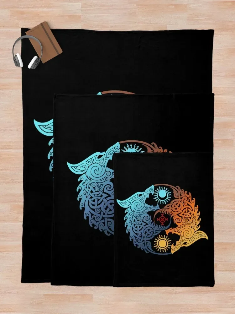 Одеяло Skoll и Hati красивые одеяла Hairys