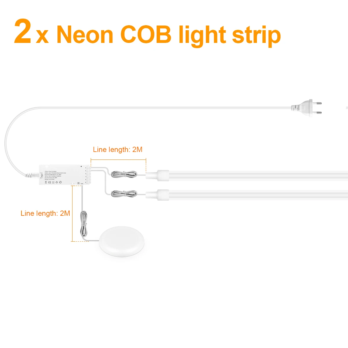 

Светодиодная лента CHNAITEKE для акустических панелей 12В
