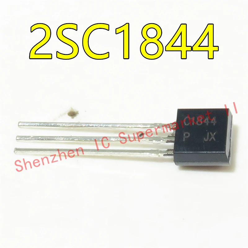 

Новый и оригинальный силиконовый транзистор 2SC1844 C1844 TO-92 NPN 10 шт.