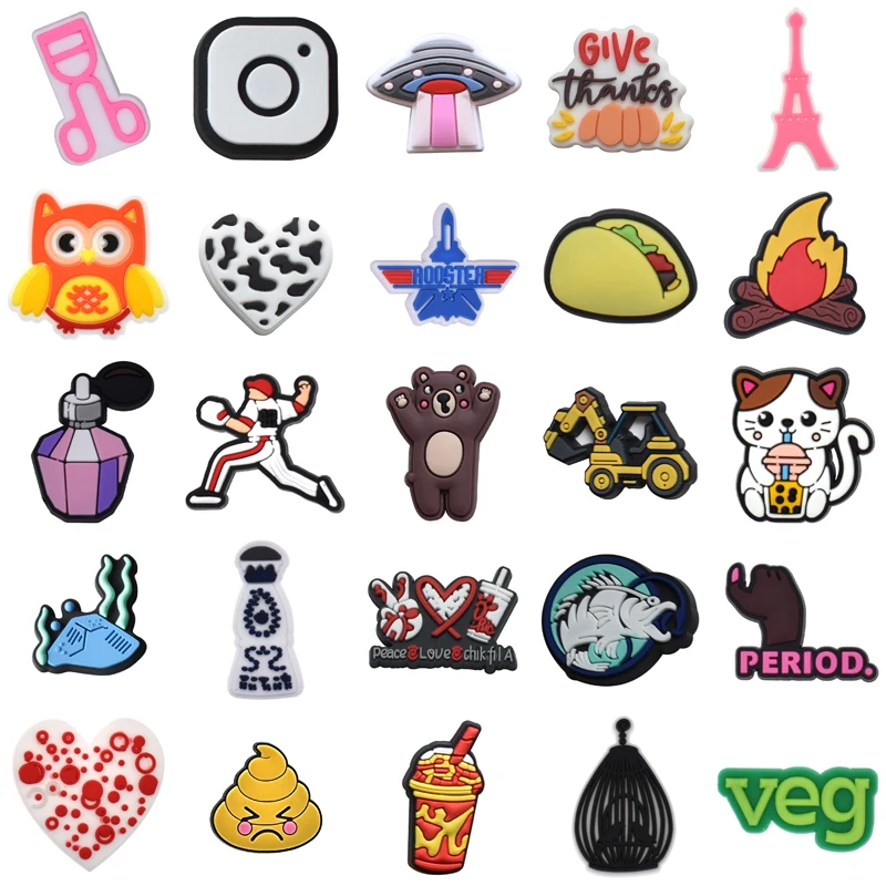 

Shoe Charms Shoes Accessories Kids Set Jeans Men Gifts Wholesale Bulk Decorations for Croc Para Pins Girl Women Charm Packs Boy