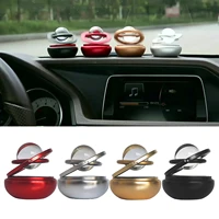 car double ring rotating solar energy suspension diffuser auto air freshener purifier eliminated odor car interior accessories