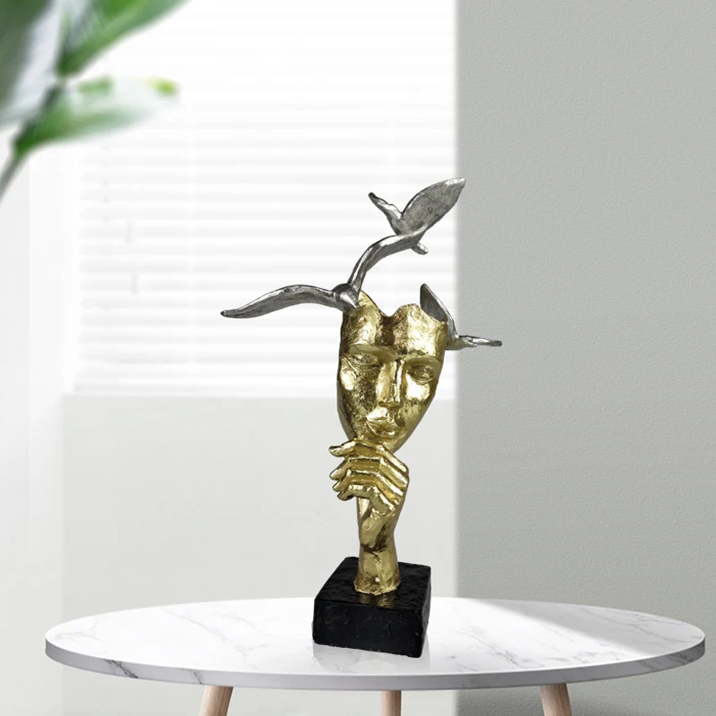 Статуэтки для украшения интерьера аксессуары стола статуэтки миниатюрный