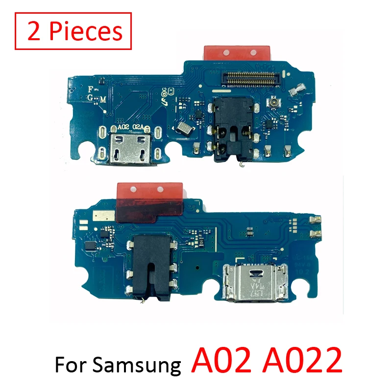 2 шт., USB-разъём для зарядки Samsung A02 A022F A022M
