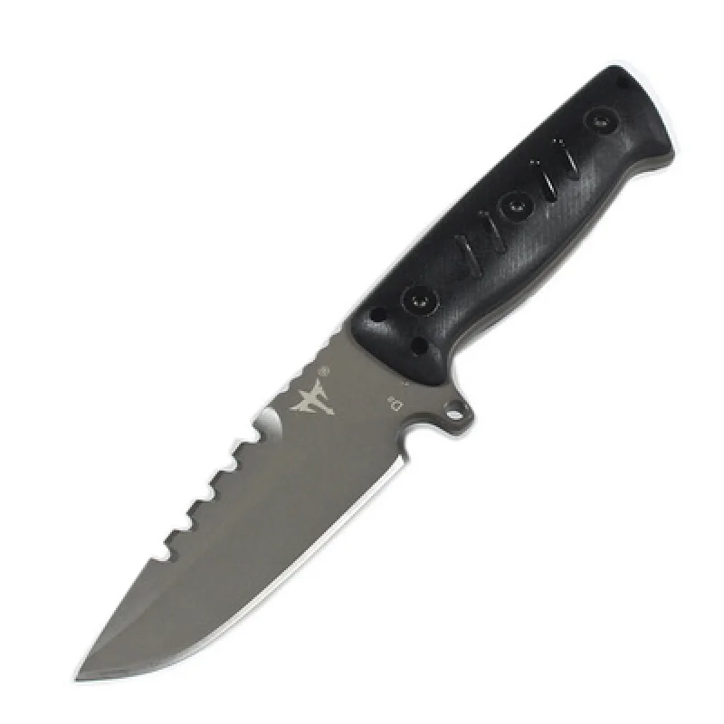 Outdoor Knife Russian Steam Knife Air Knife Portable High Hardness Straight Knife Cutting Knife Self-Defense Saber