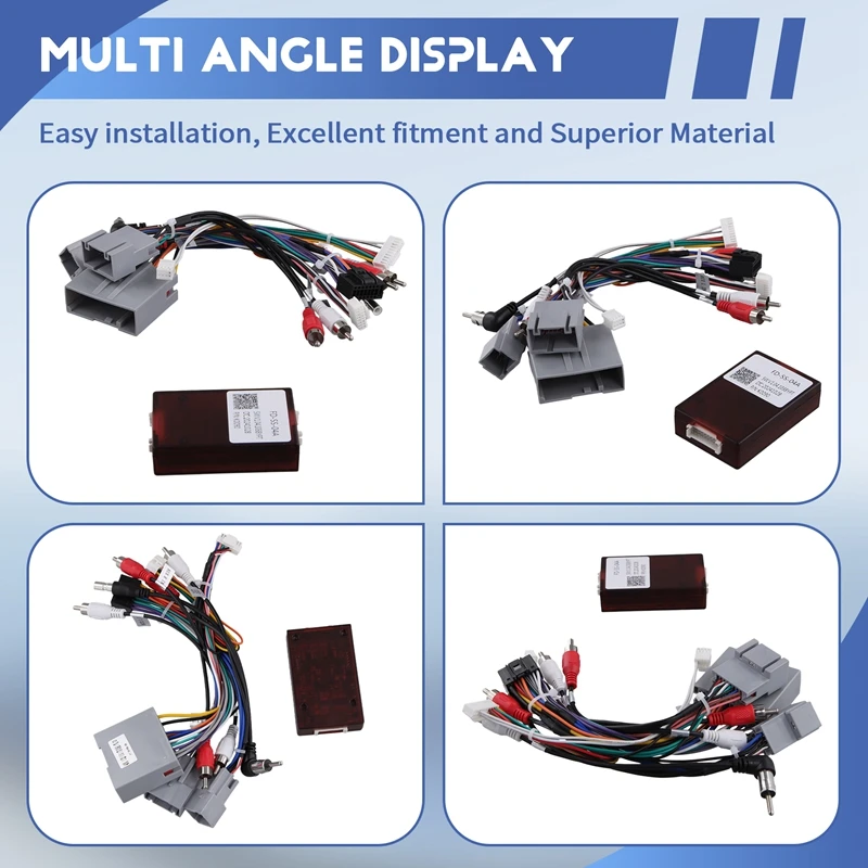 16-контактный адаптер жгута проводов XINPU XP декодер Canbus для Ford F150 Raptor 2009-2014 кабель
