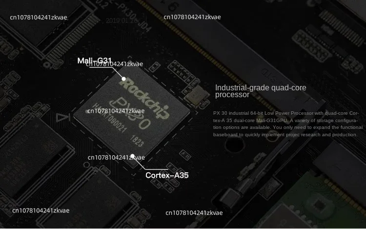 unkowa rdzeń-PX30-JD4 64-bitowy przemysłowy płyta główna Linux pojedynczy układ scalony rozwojowa mikrokomputerów