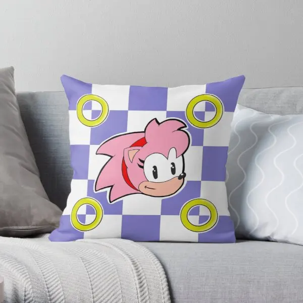 

Retro Amy Cushion Pattern Printing Throw Pillow Cover Comfort Throw Office Decor Bedroom Anime Sofa Fashion Pillows not include