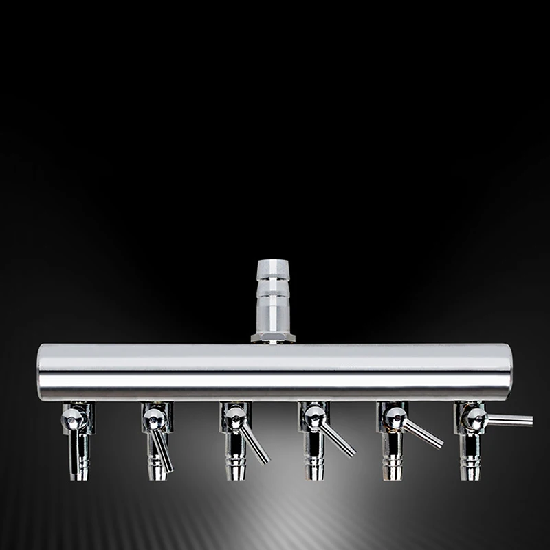 

New Distributor Aquarium Stainless Steel Lever Fish Tank Durable Oxygen Pump Accessories Splitter Air Flow Control