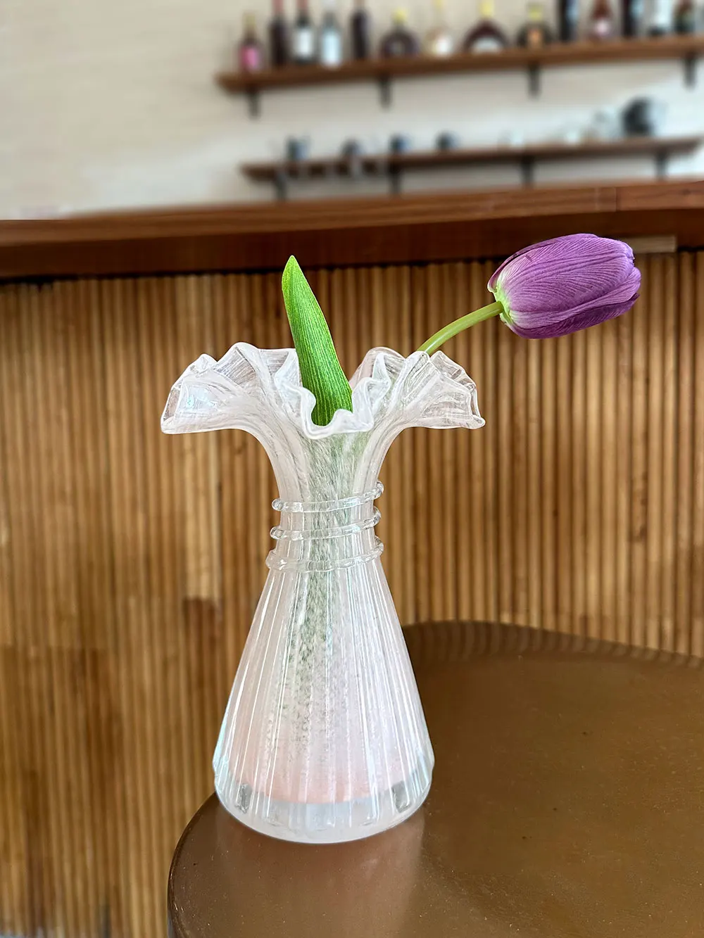 3 цвета стеклянная ваза для цветов Настольная гидропонная рукоделия гостиной