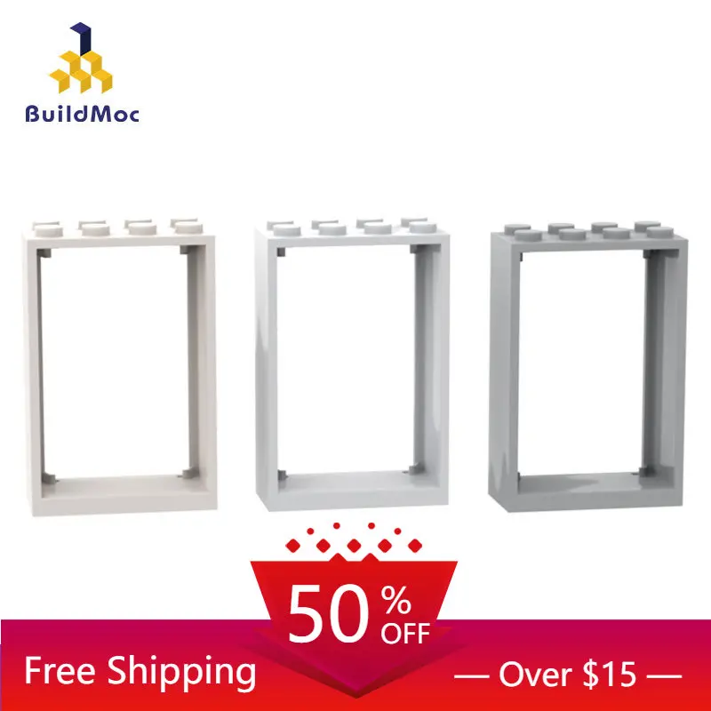 10 шт. кубики MOC 30179 дверная рама 1x4x6 для строительных блоков, детали «сделай сам», строительный подарок для детей 10 шт. кубики MOC 30179 дверная рама 1x4x6 для строительных блоков, детали «сделай сам», строительный подарок для детей
