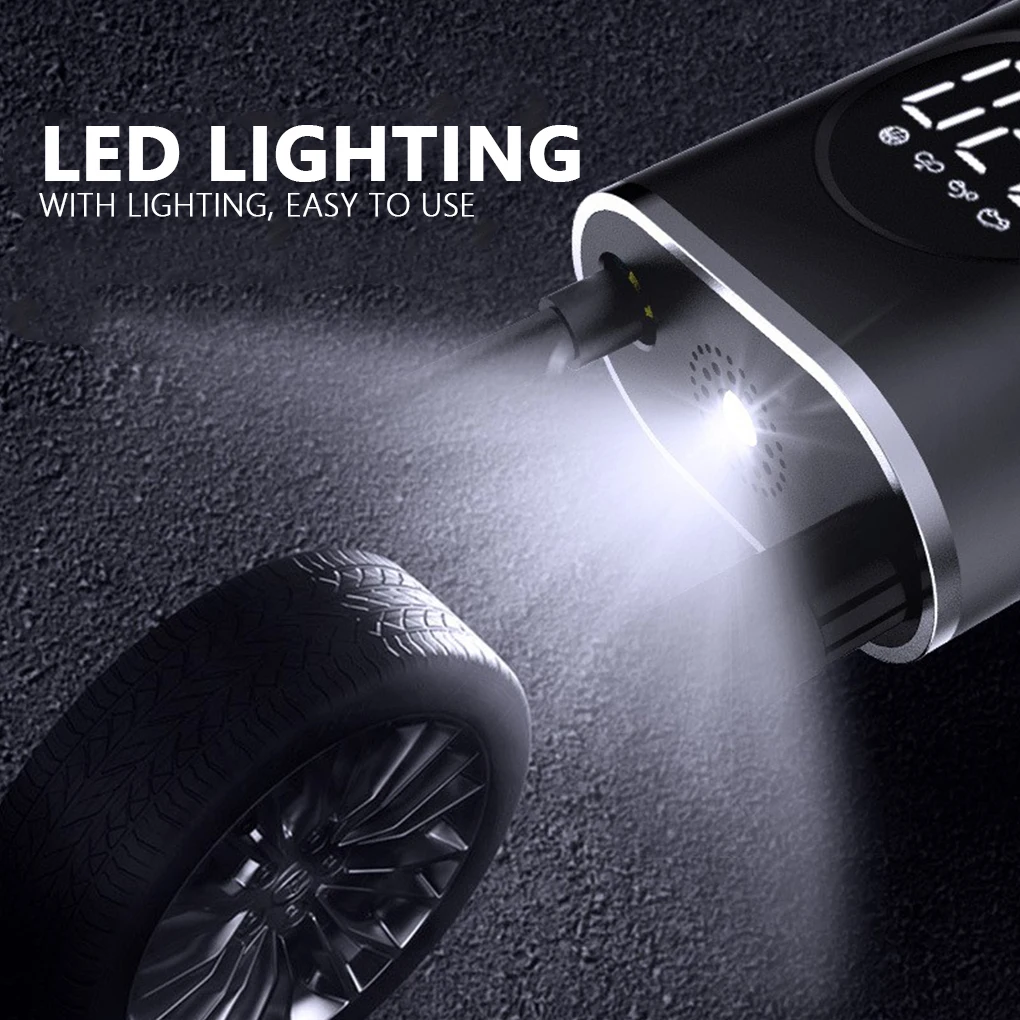 

Велосипедный насос для шин Портативный аварийный велосипедный воздушный компрессор перезаряжаемый Цифровой Мотоцикл для транспортных ср...