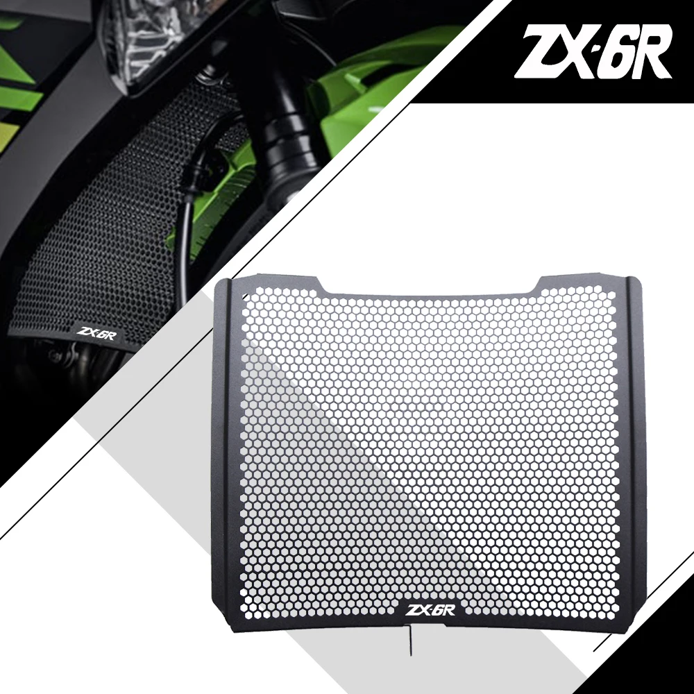 

ZX 6R алюминиевая решетка радиатора для мотоциклов KAWASAKI ZX6R 2013 2014 2015 2016 2017 2018 2019 2020 2021 2022 2023
