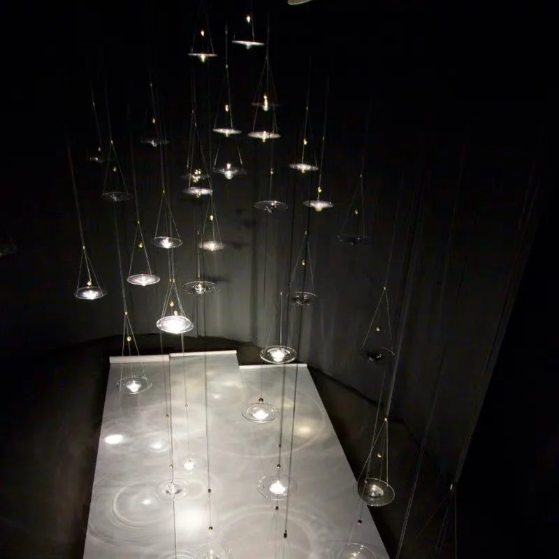 

modern led glass ball industrial lighting ceiling decoration decorative items for home chandeliers ceiling luminaria de mesa