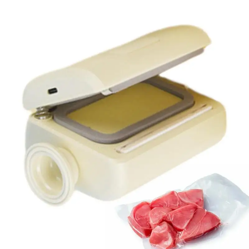 

Chip Bag Sealer Rechargeable Handheld Bag Resealer Multifunctional Freeze Dried Machine Vacuum Sealing Machine Portable