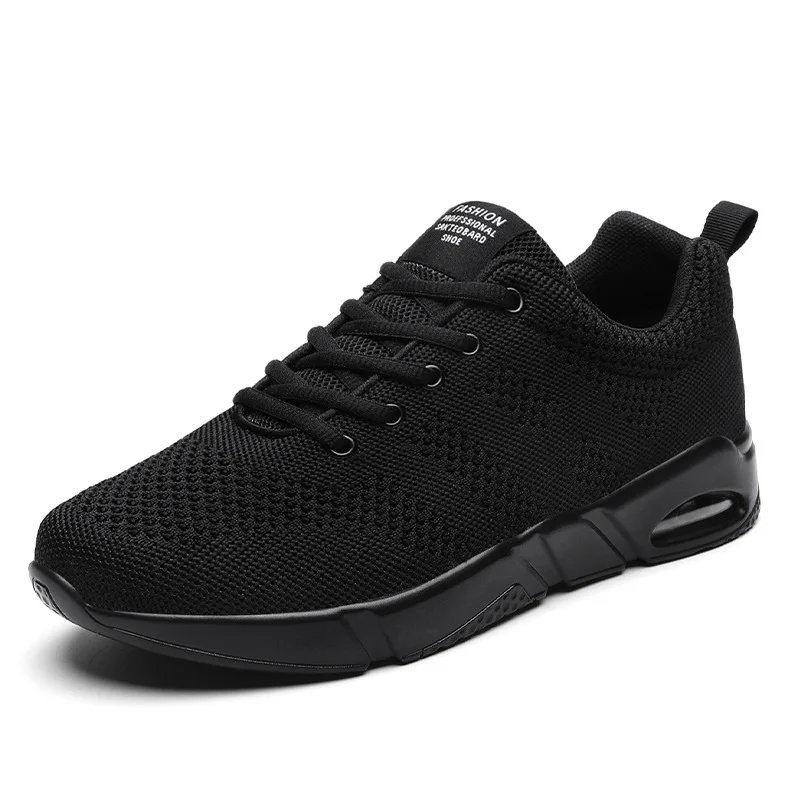 

Cushioned Running Shoes Men Jogging Breathable Trainer Sneakers Fashion Trend Black Sport Shoes Zapatillas