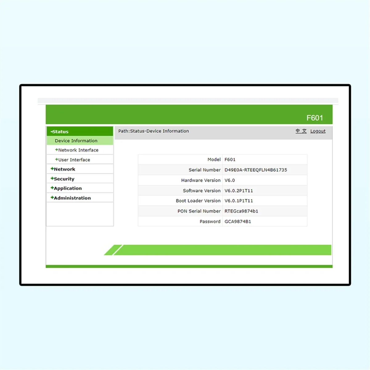 F601 GPON ONU для оригинального нового Roteador 1GE Apc ONT всех ZTE HW OLT 100% инструмент