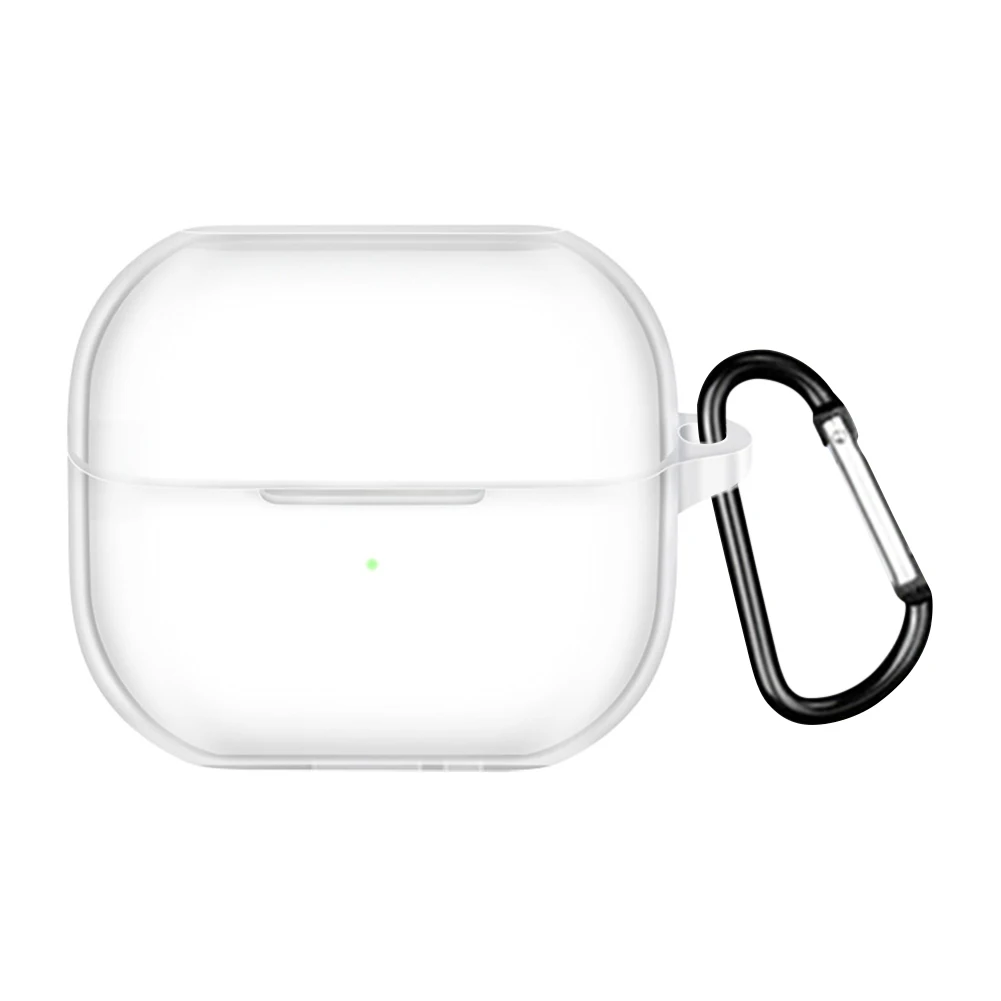 Мягкий прозрачный чехол из ТПУ противоударный защитный с карабином для Samsung Galaxy