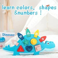 montessori puzzles hand grab boards toys tangram jigsaw baby educational toys 3d puzzles toddler early educational learning toys