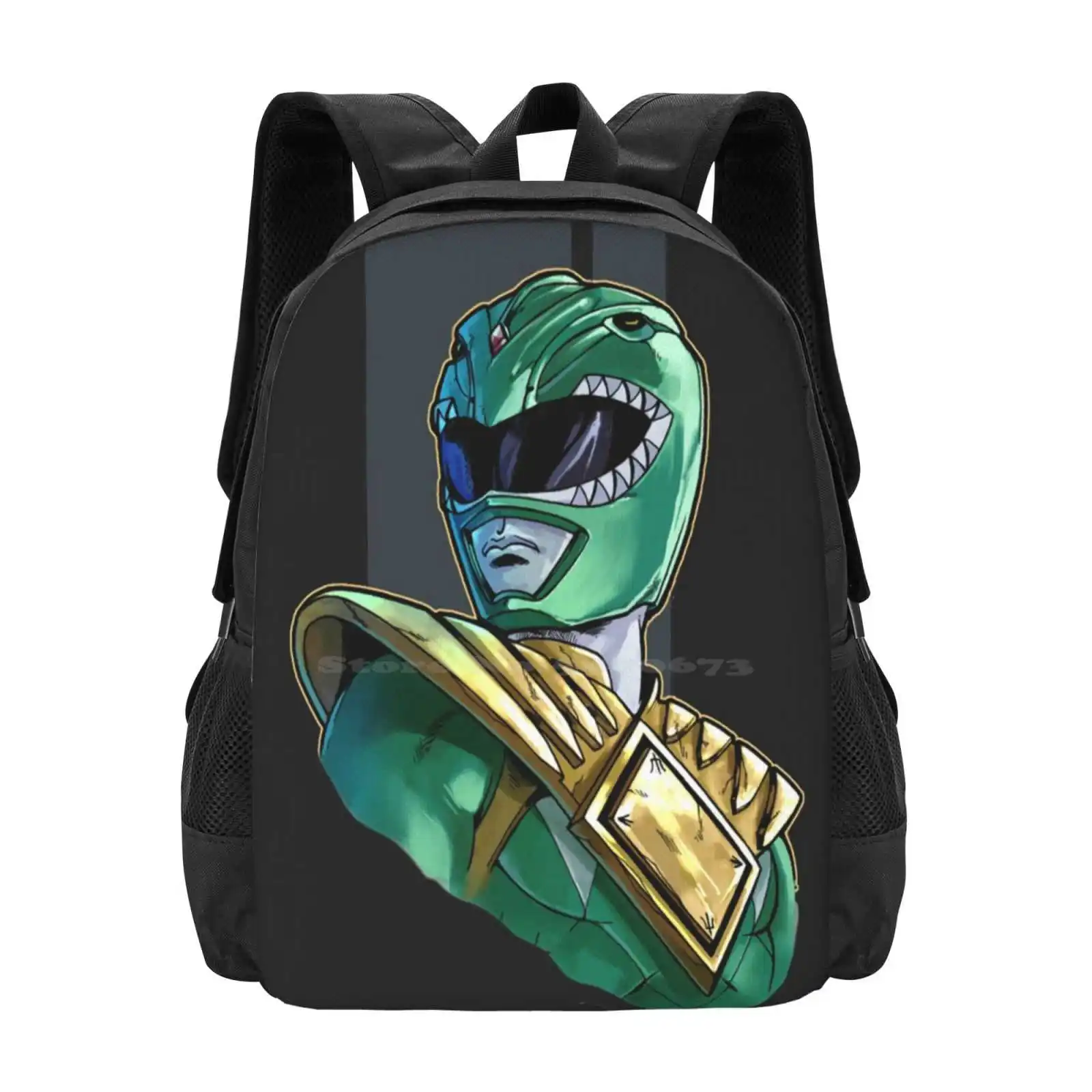 The Green Ranger Hot Sale Backpack Fashion Bags 90S 00S 10S Zeo Turbo Space Lost Galaxy Light Speed Rescue Time Force Wild Dino