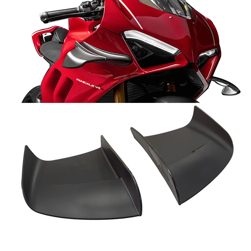 Фото Для Ducati Panigale V2 V4 899 959 1198 1199 1299 Panigale R S мотоцикл Winglet аэродинамический комплект крыльев спойлер RS660 №1