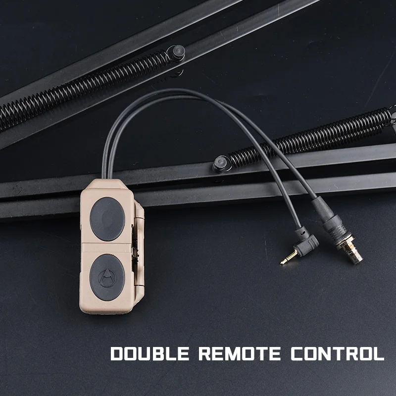 Тактический пульт дистанционного управления WADSN с двумя переключателями для DBAL A2