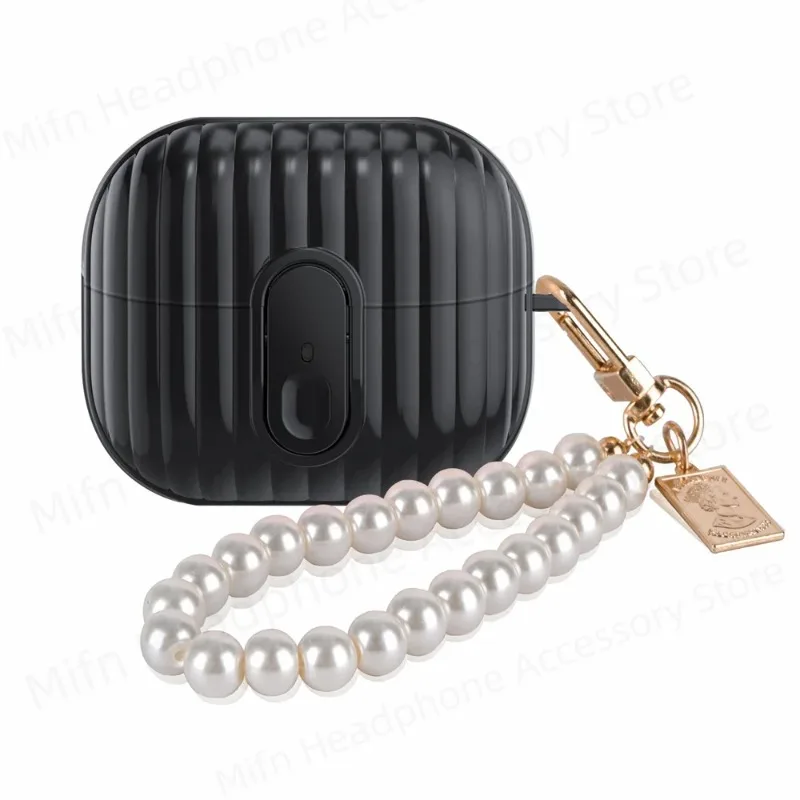 Чехол для Samsung Buds3 Pro прозрачный защитный чехол с безопасным замком