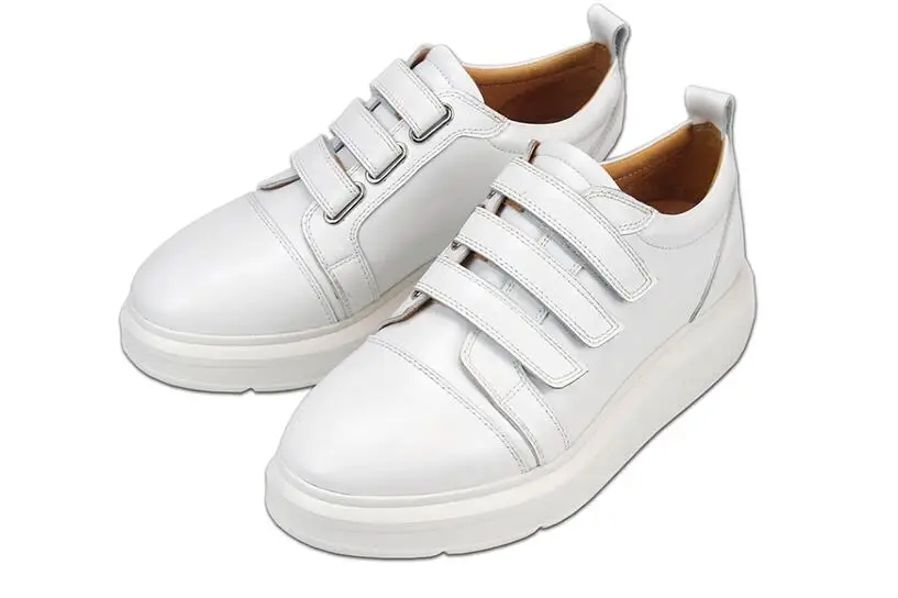 

Кроссовки мужские из натуральной кожи, модная удобная повседневная обувь, классические туфли