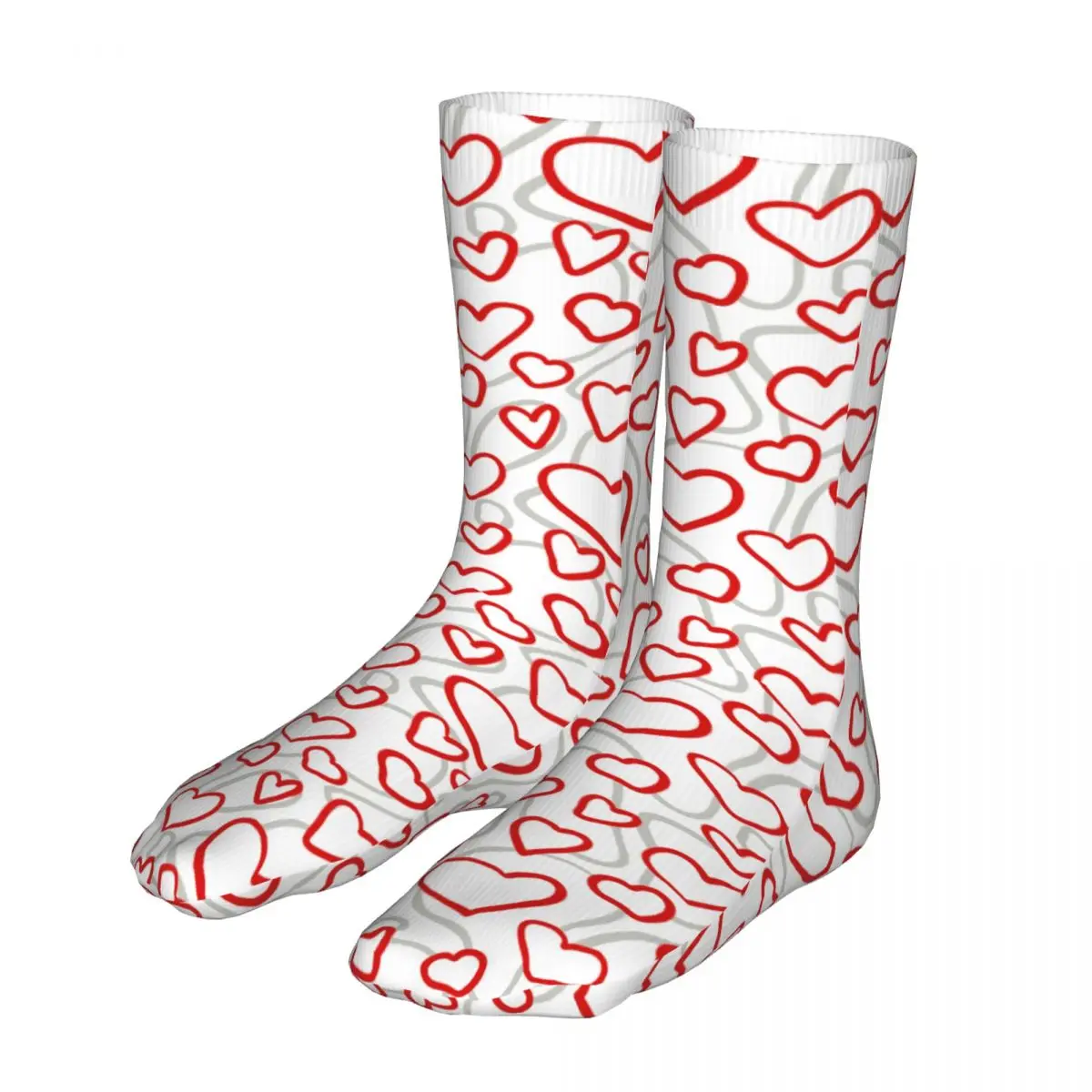 

Valentines Love Heart Socks Men's Women's Funny Happy Socks High Quality Spring Summer Autumn Winter Socks Gifts