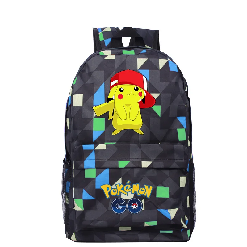 

Pokemon Pikachu Cartoon Schoolbag Student Backpack Men and Women